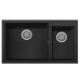 Кухонная мойка Plados One ON8620ST UG70 Black Matt