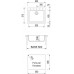 Кухонная мойка Plados One ON6010 NS N1 Pure White