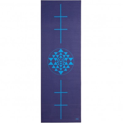 Covoraș fitness Bodhi Yoga Leela Yantra Blue