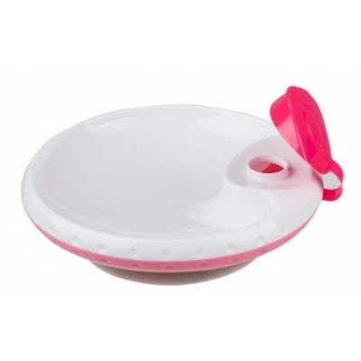 Миска с присоской BabyOno (1070/02) Pink