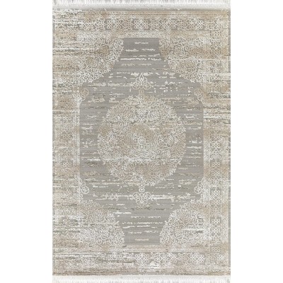 Ковёр Made in Turkey Inci Grey/Ecru (1583A_N0143) 0.80x1.50m