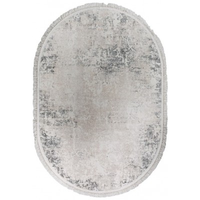 Ковёр Made in Turkey Aysil Grey (1717B_A1434) 1.60x2.30m Oval