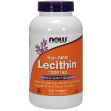 Vitamine NOW Lecithin 1200mg 200cap