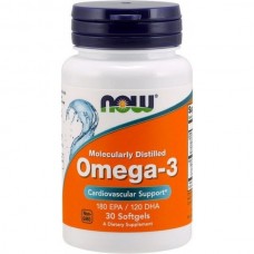 Vitamine NOW Omega-3 1000mg 30cap