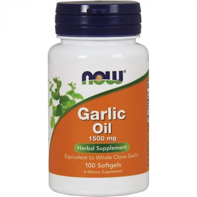 Витамины NOW Garlic Oil 100cap