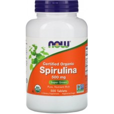 Antioxidant NOW Spirulina 500mg 500tab