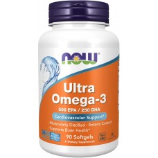 Витамины NOW Ultra Omega-3 90cap