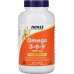 Витамины NOW Omega 3-6-9 1000mg 100cap