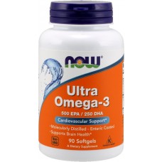 Витамины NOW Ultra Omega 3-D 90cap