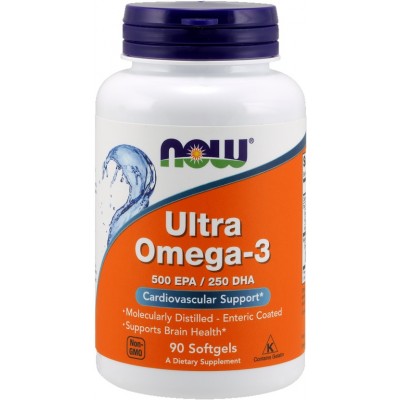 Vitamine NOW Ultra Omega 3-D 90cap