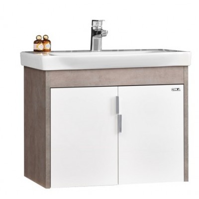 Dulap cu lavoar Orka Luna 80 Grey (04556)