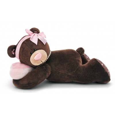 Мягкая игрушка Orange Toys Teddy Bear with a Pink Heart 30cm (M001/30)