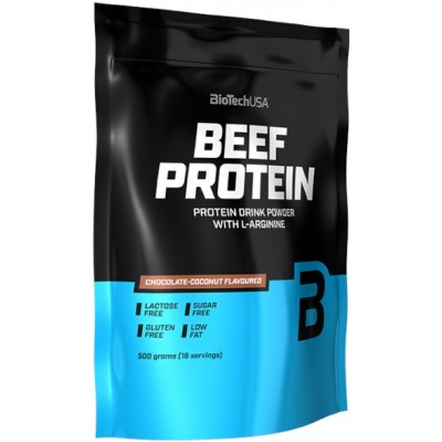 Proteină Biotech Beef Protein Chocolate & Coconut 500g