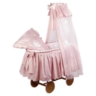 Copertină pentru pătuț Italbaby Petite Etoile Pink (800.0066-1)