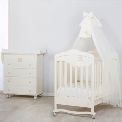 Copertină pentru pătuț Italbaby Sweet Angels Beige (800.0081-6)