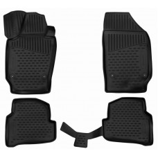 Автоковрики Novline Element Skoda Fabia 2019 (EXP.ELEMENT3D02216210k)