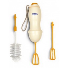 Set de perii pentru curăţat sticluţe, mixer Jane (10506)