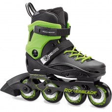 Роликовые коньки RollerBlade Cyclone Black/Green (31-33)