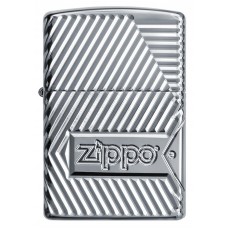 Brichetă cu benzină Zippo 29672 Armor Bolts Design