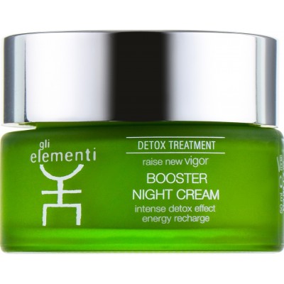 Cremă pentru față Gli Elementi Detox Treatment Booster Night Cream 50ml