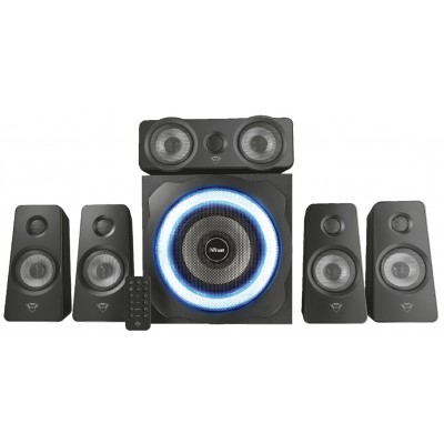 Компьютерные колонки Trust GXT 658 Tytan 5.1 Surround Black (21738)