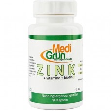 Витамины MediGrun Zinc+Biotina 90cap