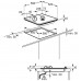 Plită incorporabilă cu gaz Electrolux EGS6436SX