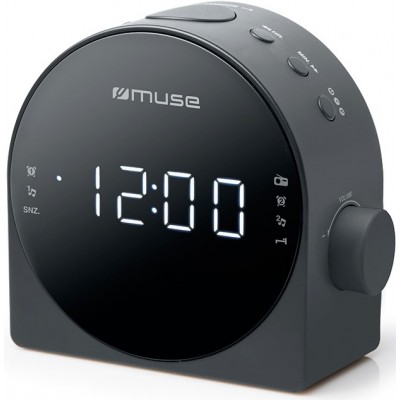 Будильник Muse M-185 CR Black