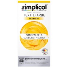 Краситель для ткани Simplicol Sonnen-Gelb 400g+150ml