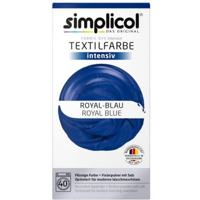 Vopsea pentru țesături Simplicol Royal-Blau 400g+150ml