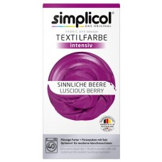 Краситель для ткани Simplicol Sinnliche Beere 400g+150ml