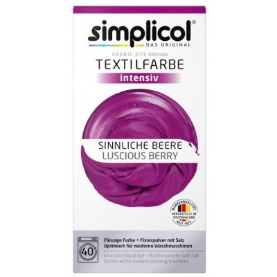 Краситель для ткани Simplicol Sinnliche Beere 400g+150ml