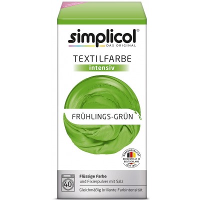 Краситель для ткани Simplicol Fruhlings-Grun 400g+150ml