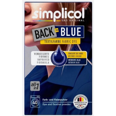 Краситель для ткани Simplicol Back to Blue 400g