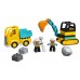 Конструктор Lego Duplo: Truck & Tracked Excavator (10931)