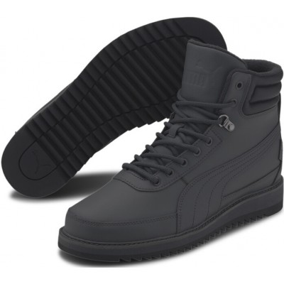 Bocanci pentru bărbați Puma Desierto V2 Puretex Dark Shadow/Puma Black 44,5