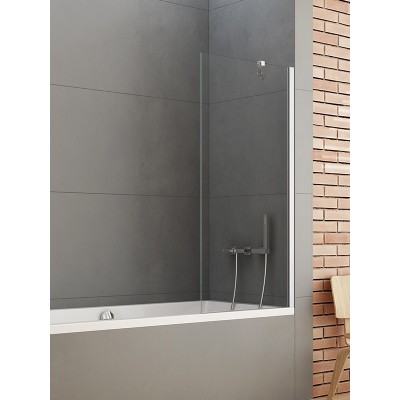 Paravan pentru cada New Trendy Soleo Bathtub Screen Hinged 90x140cm P-0032 (15613)