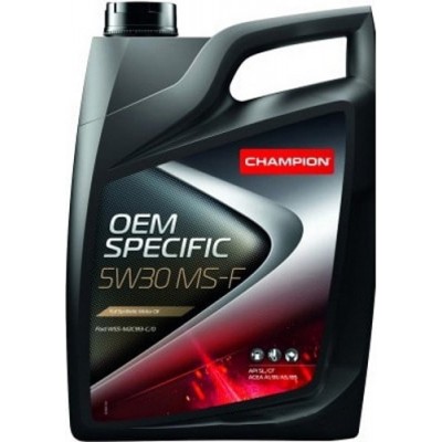 Моторное масло Champion Oem Specific 5W30 MS-F 5L