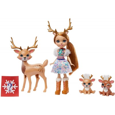 Кукла Enchantimals Reindeer Family (GNP17)