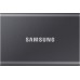 Внешний SSD Samsung T7 1.0Tb Gray (MU-PC1T0T/WW)