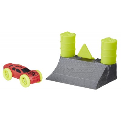 Mașină Hasbro Nerf Nitro Single Stunt and Car (E0153)