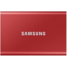 Внешний SSD Samsung Portable T7 1Tb Red (MU-PC1T0R/WW)