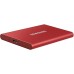 Внешний SSD Samsung Portable T7 1Tb Red (MU-PC1T0R/WW)