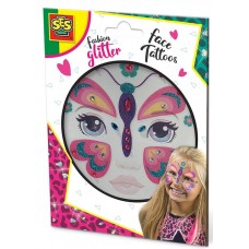 Тату Ses Fashion Glitter Face Tattoos-Butterfly (14148)