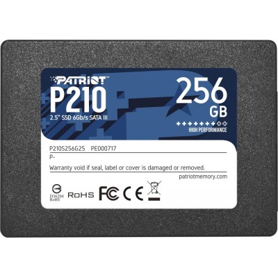 Solid State Drive (SSD) Patriot P210 256GB (P210S256G25)