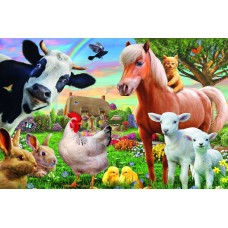 Puzzle Trefl 60 A cheerful farm (17320)