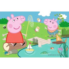 Пазл Trefl 54 mini Happy day of Peppa Pig (54169)