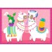 Puzzle Trefl 4in1 Lamas on vacation (34322)