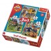 Puzzle Trefl 3in1 Fireman Sam in action (34844)