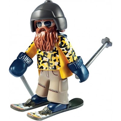 Фигурка героя Playmobil Family Fun: Skier with Poles (9284)